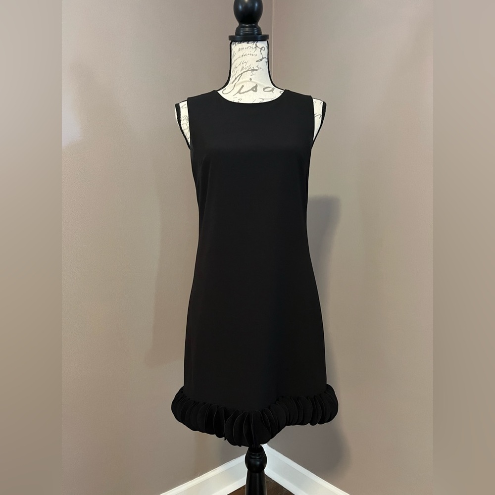 Ina brand Black Cocktail Shift Dress, Size S
